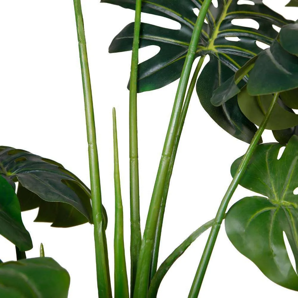 アンバー人工怪物鉢植え植物45