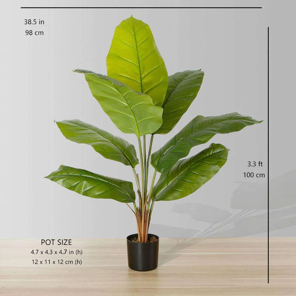 人工スペシリュルム葉の鉢植え植物（複数のサイズ）