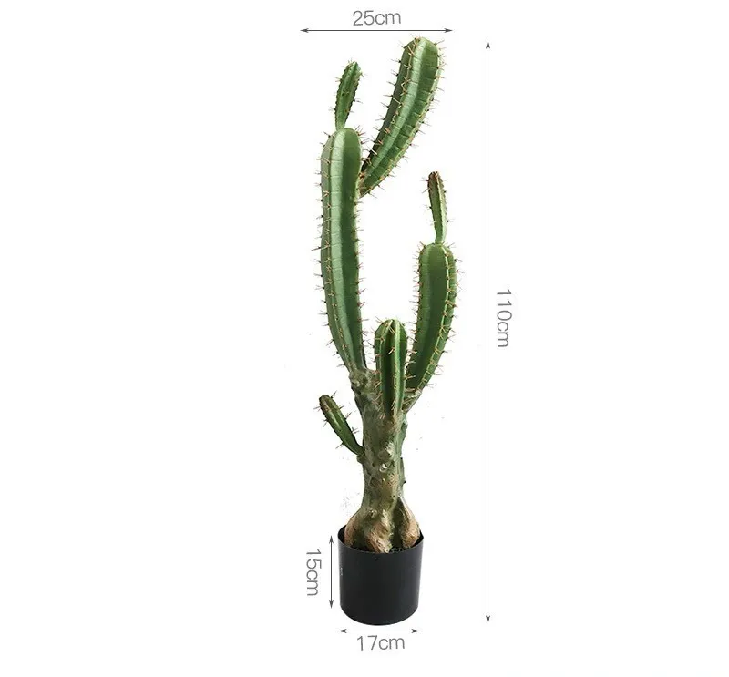 人工サボテン鉢植え