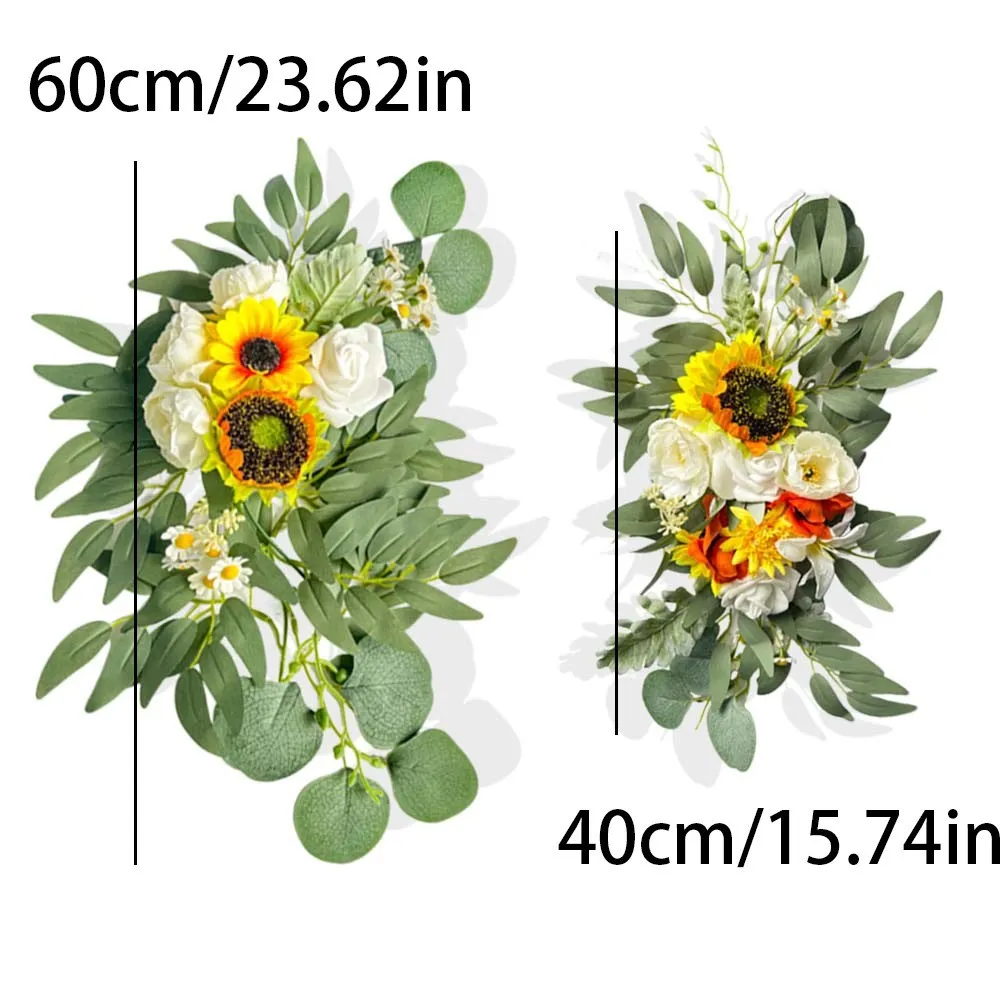 花のひまわりに署名します