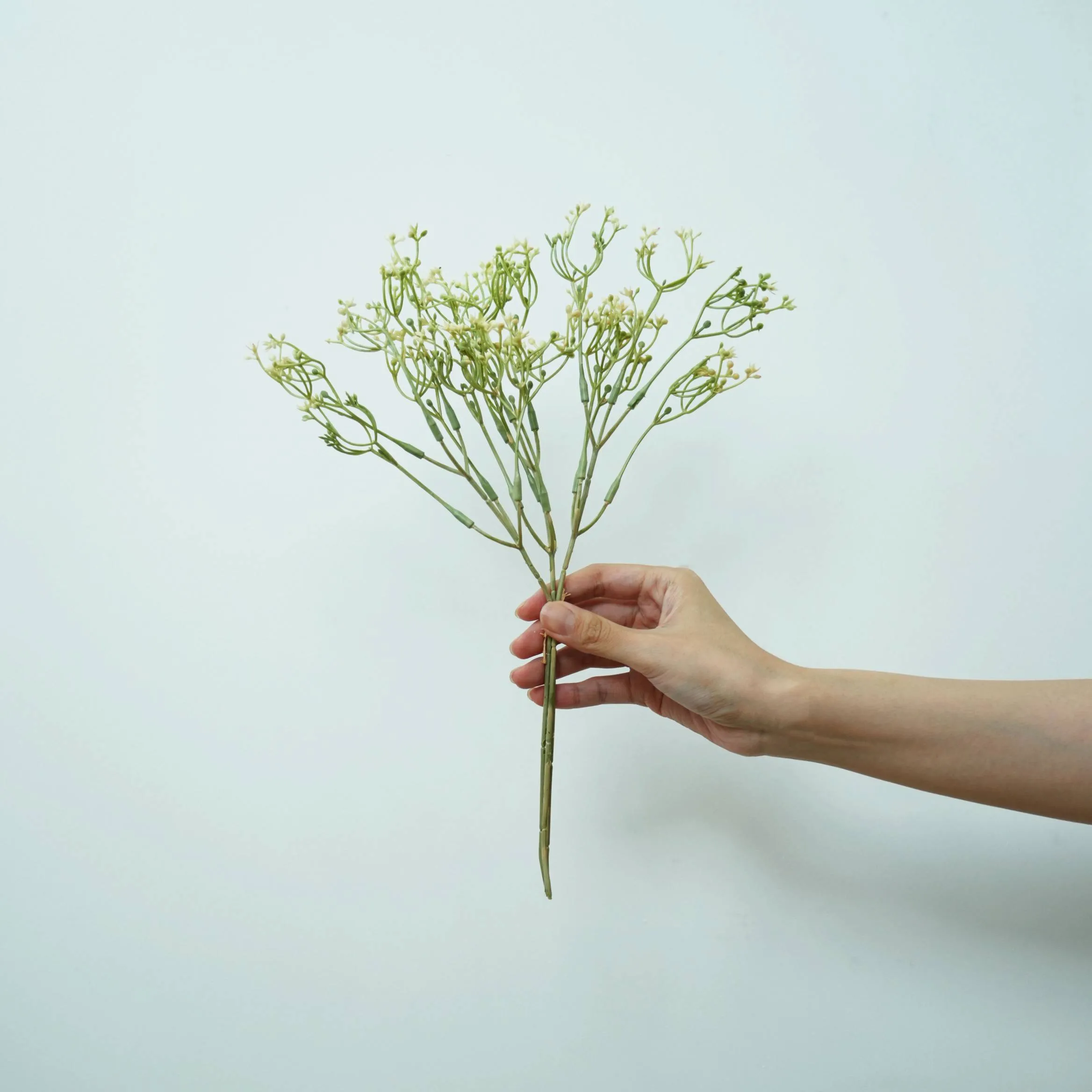 The application of artificial flower chandelier