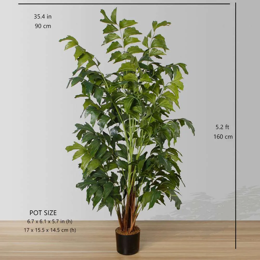 人工魚介類のヤシの木の鉢植え植物（複数のサイズ）
