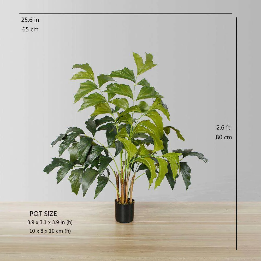 人工魚介類のヤシの木の鉢植え植物（複数のサイズ）
