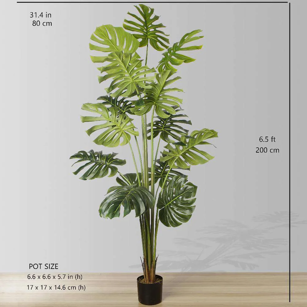 人工怪物鉢植え植物（複数のサイズ）