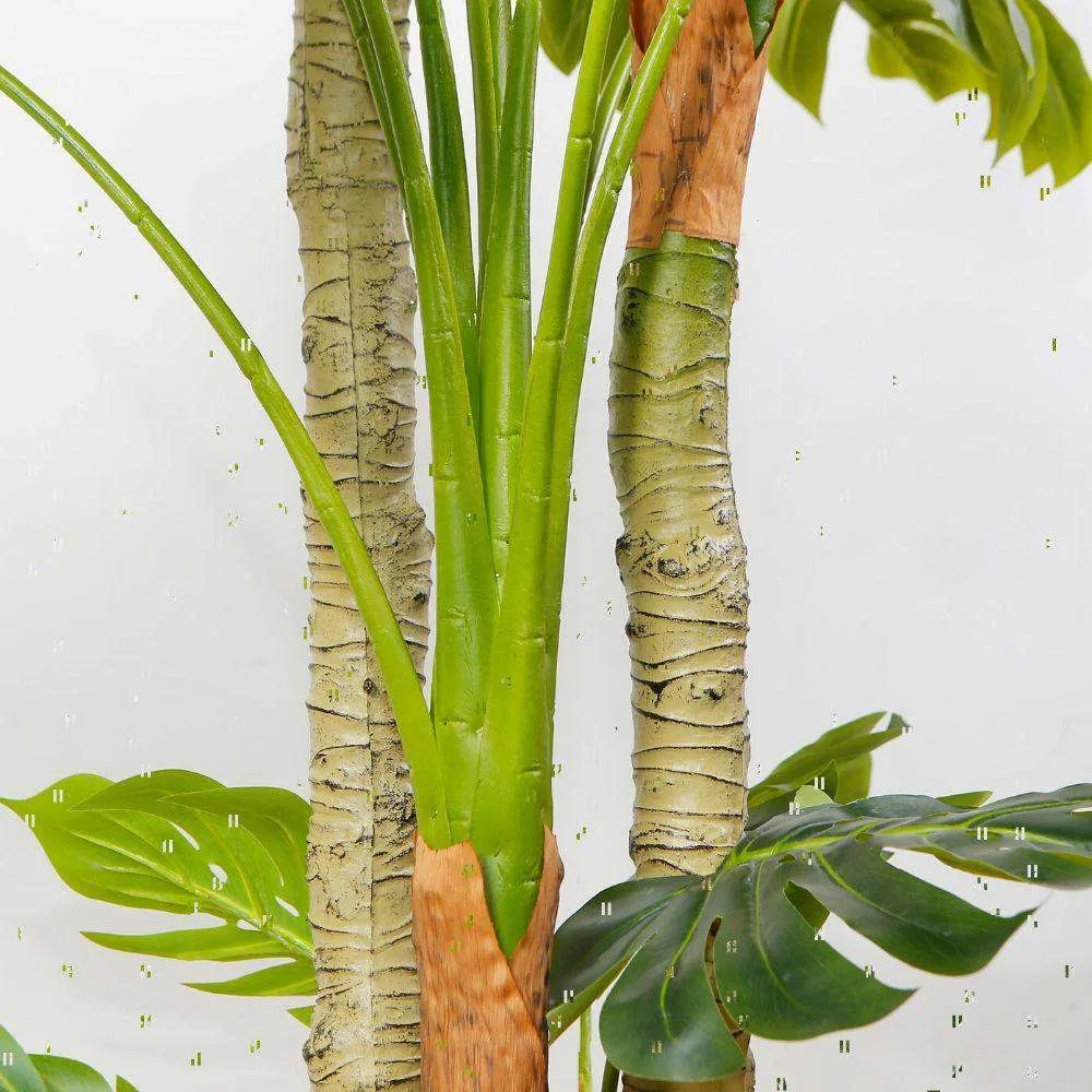 シニアの人工怪物鉢植え植物（複数のサイズ）