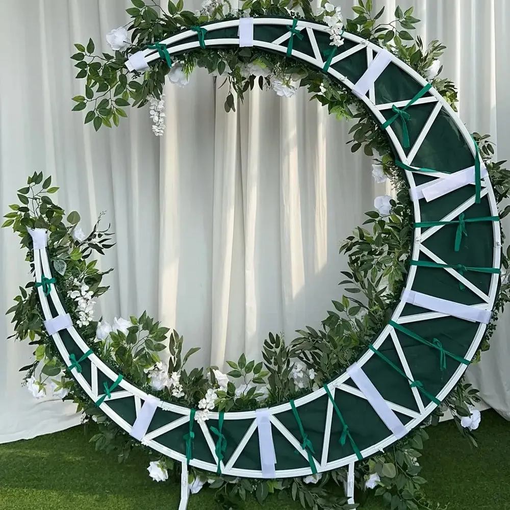 結婚式のパーティーの提案の装飾のための月の花アーチセット