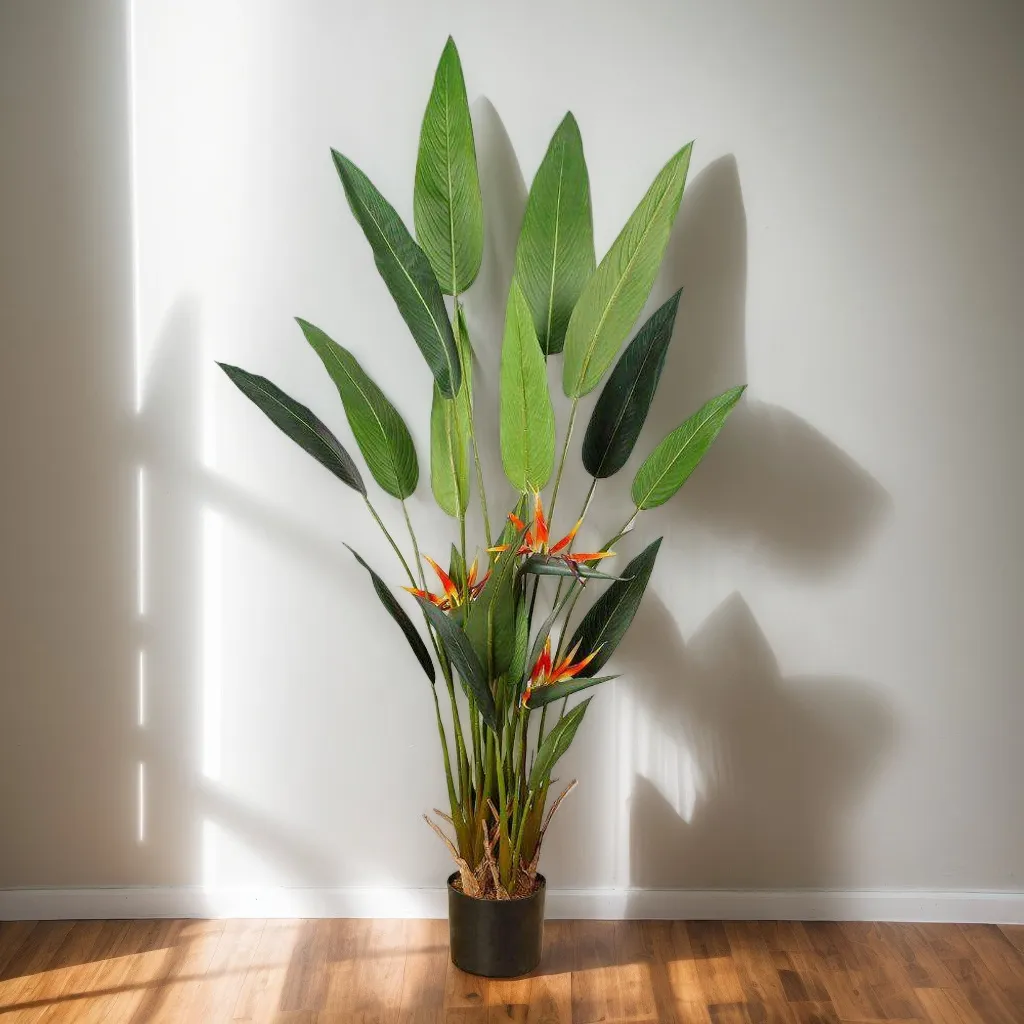 Paradise Potted PlantのAmber人工鳥（複数のサイズ）
