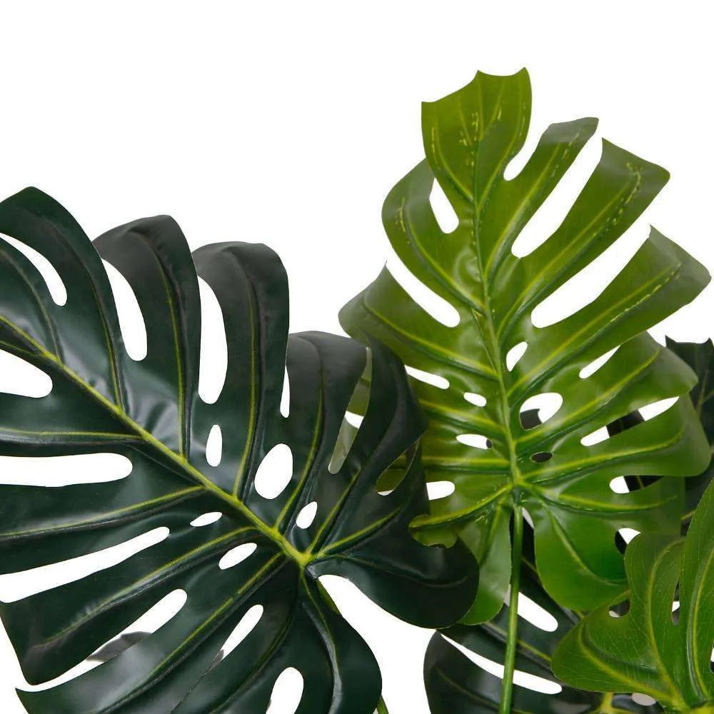 アンバー人工怪物鉢植え植物45