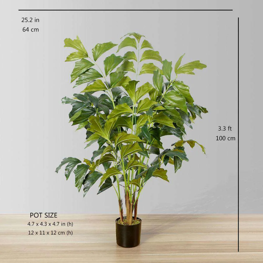 人工魚介類のヤシの木の鉢植え植物（複数のサイズ）