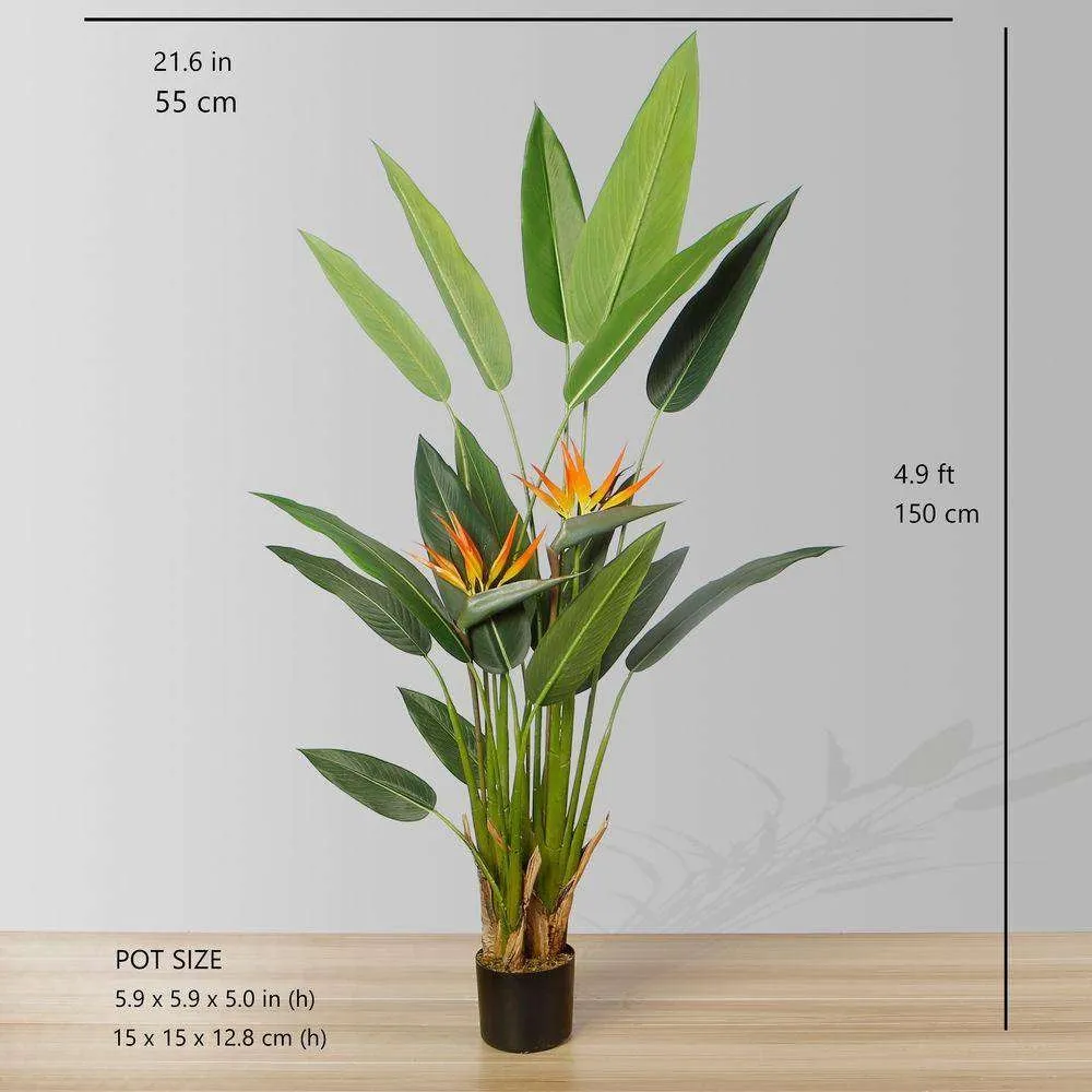 Paradise Potted PlantのAmber人工鳥（複数のサイズ）