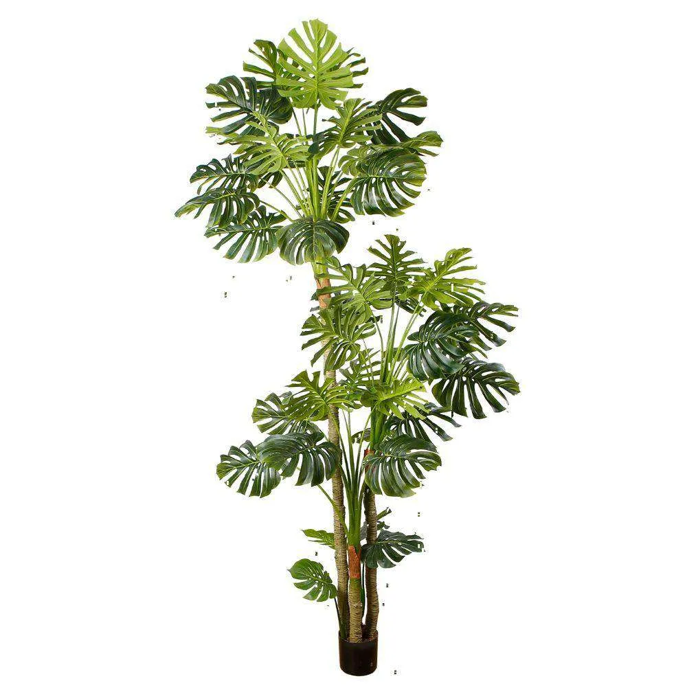 シニアの人工怪物鉢植え植物（複数のサイズ）